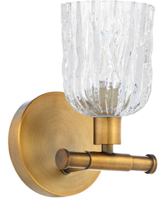 Meriam 1-light Wall Mount Light Fixture Brushed Brass