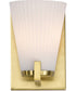Royale 1-Light Vanity & Wall Burnished Brass