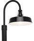 Cedar Springs 1-Light Post Lantern Gloss Black
