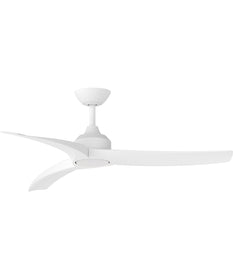 Drifter 52 inch Outdoor Fan w LED Matte White