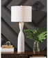 Davinford Poly Table Lamp White