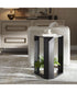 Keenan Geometric Accent Table