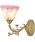 8" Wide Bell Flower Wall Sconce