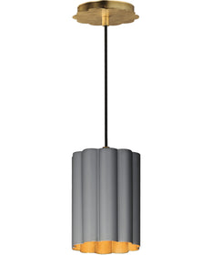 Primrose 1-Light Pendant Gold Leaf