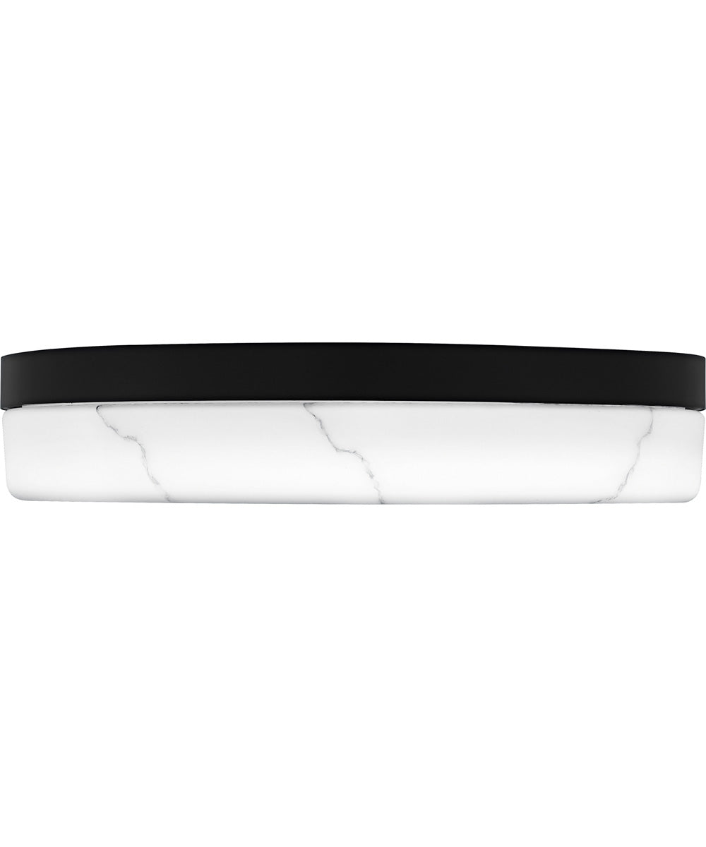 Quoizel Flush Mount Medium Flush Mount Matte Black