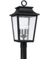Chandler 4-Light Outdoor Post-Lantern Black