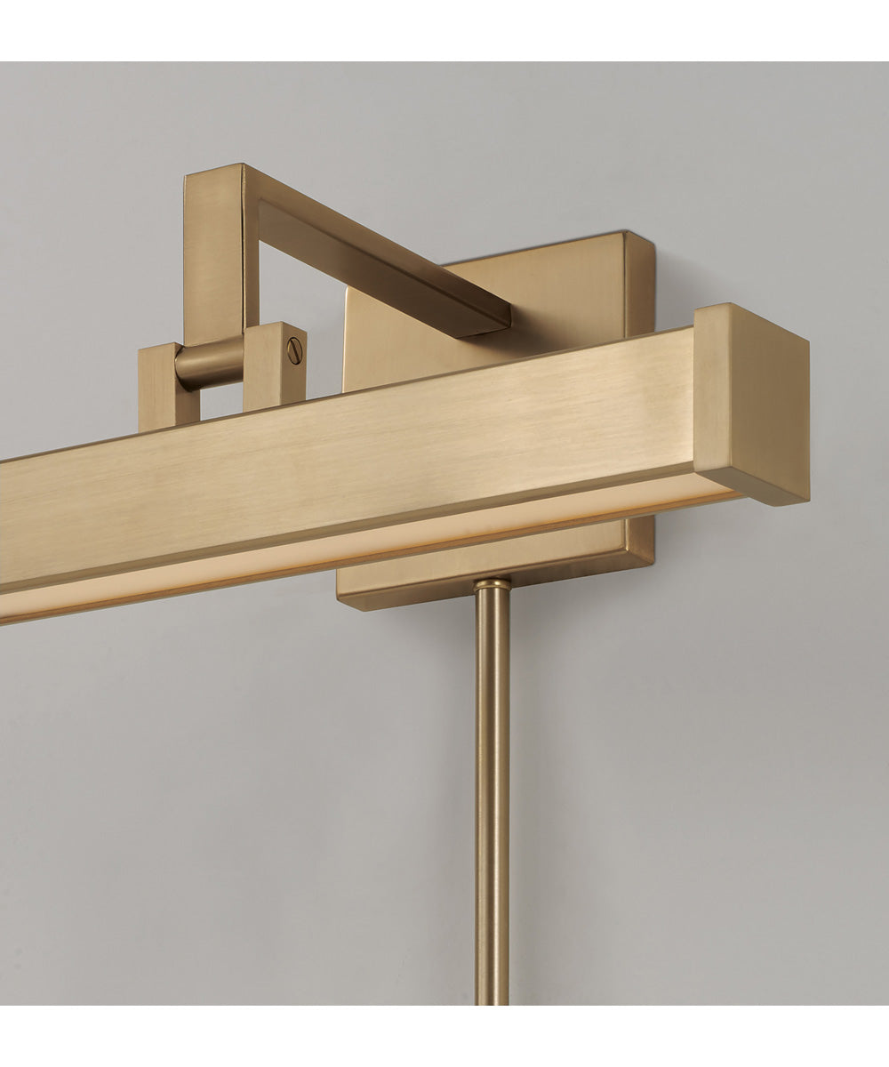 Cortland 1-Light Sconce Matte Brass