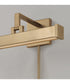 Cortland 1-Light Sconce Matte Brass