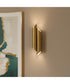 Manelis Wall Sconce Brushed Gold