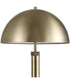 All Metal Table Lamp with Dome Metal Shade
