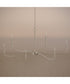Ilia 6-Light Extra Large Chandelier Brushed Nickel