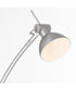 Ricardo 1-light Wall Mount Light Fixture Satin Nickel