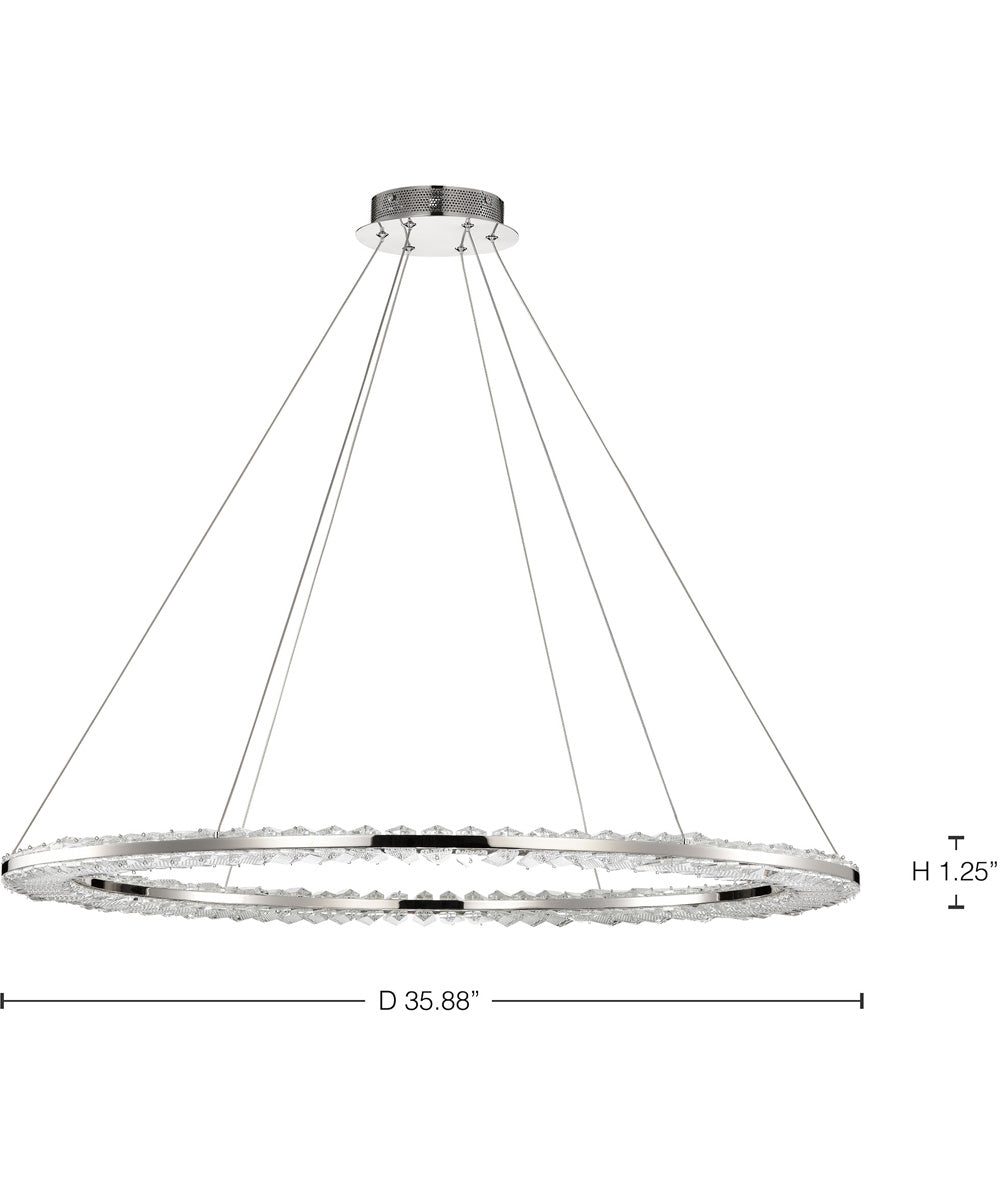 Nova  Pendant Polished Nickel