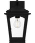 Huck Medium 1-light Outdoor Wall Light  Coastal Armour Aluminum Earth Black