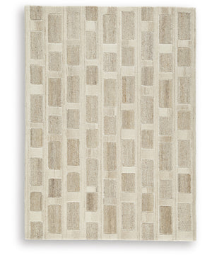 Lisgrove Medium Rug Tan/Brown/White