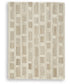 Lisgrove Medium Rug Tan/Brown/White