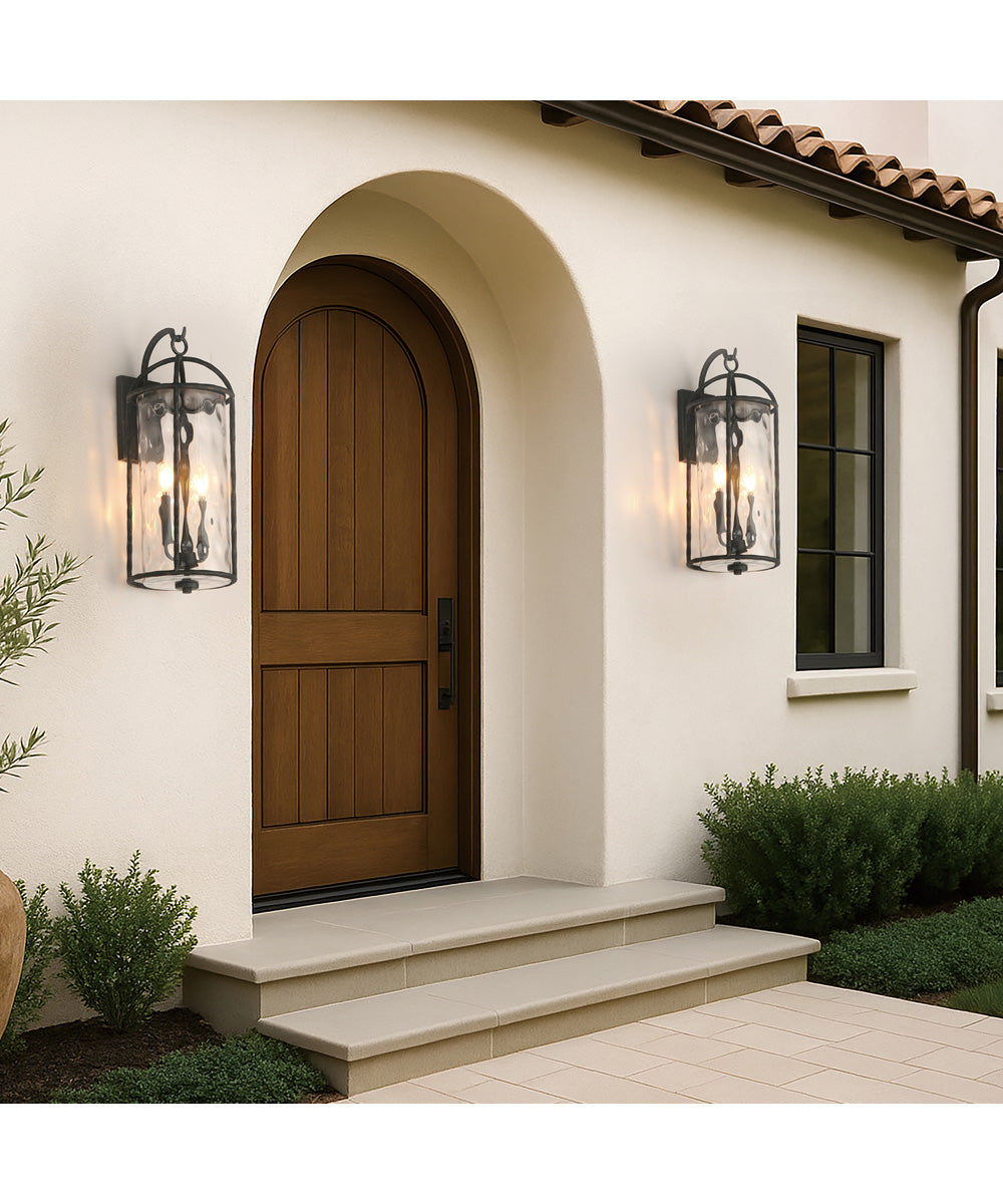 Del Mar Large Outdoor Wall Sconce Blacksmith