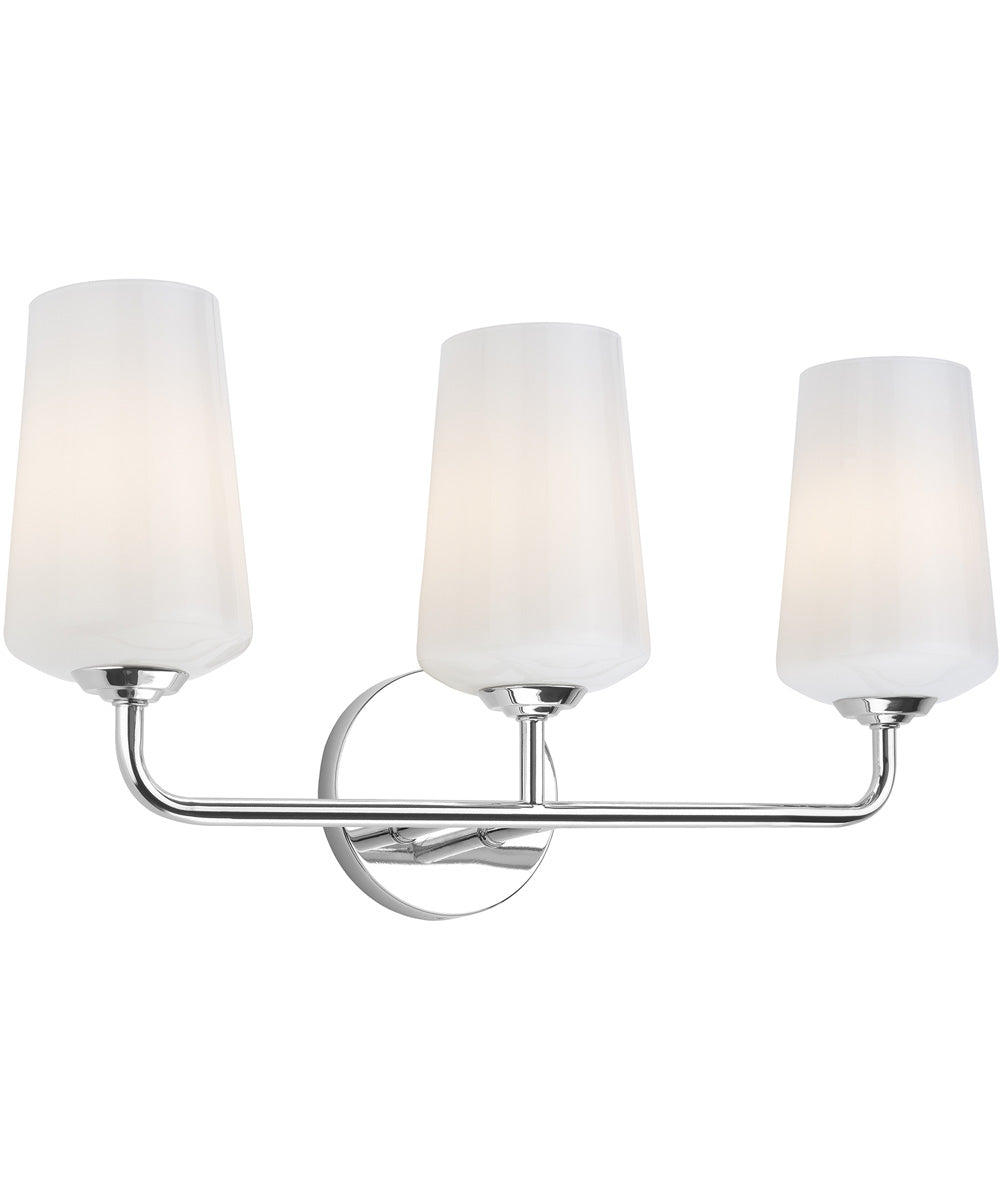 Celino 3-Light Bath & Vanity Polished Chrome