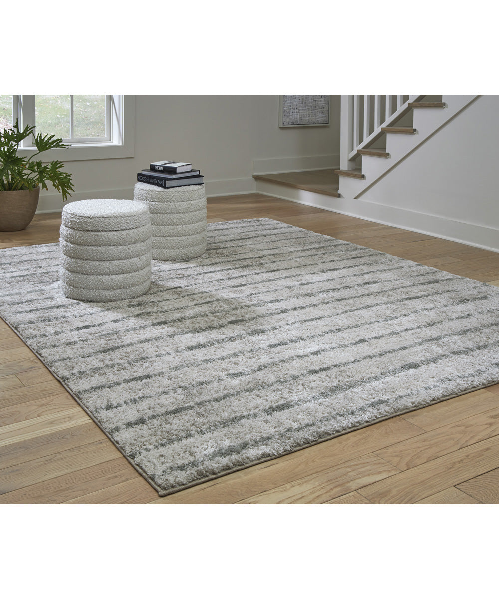 Laddway Large Rug Cream/Green