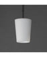 Durham 1-Light Pendant Black
