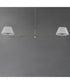 Dunbridge 2-Light Pendant Polished Nickel