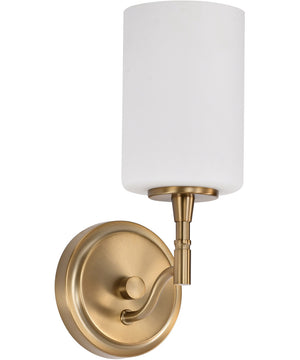 Liam 1-Light Vanity & Wall Burnished Brass
