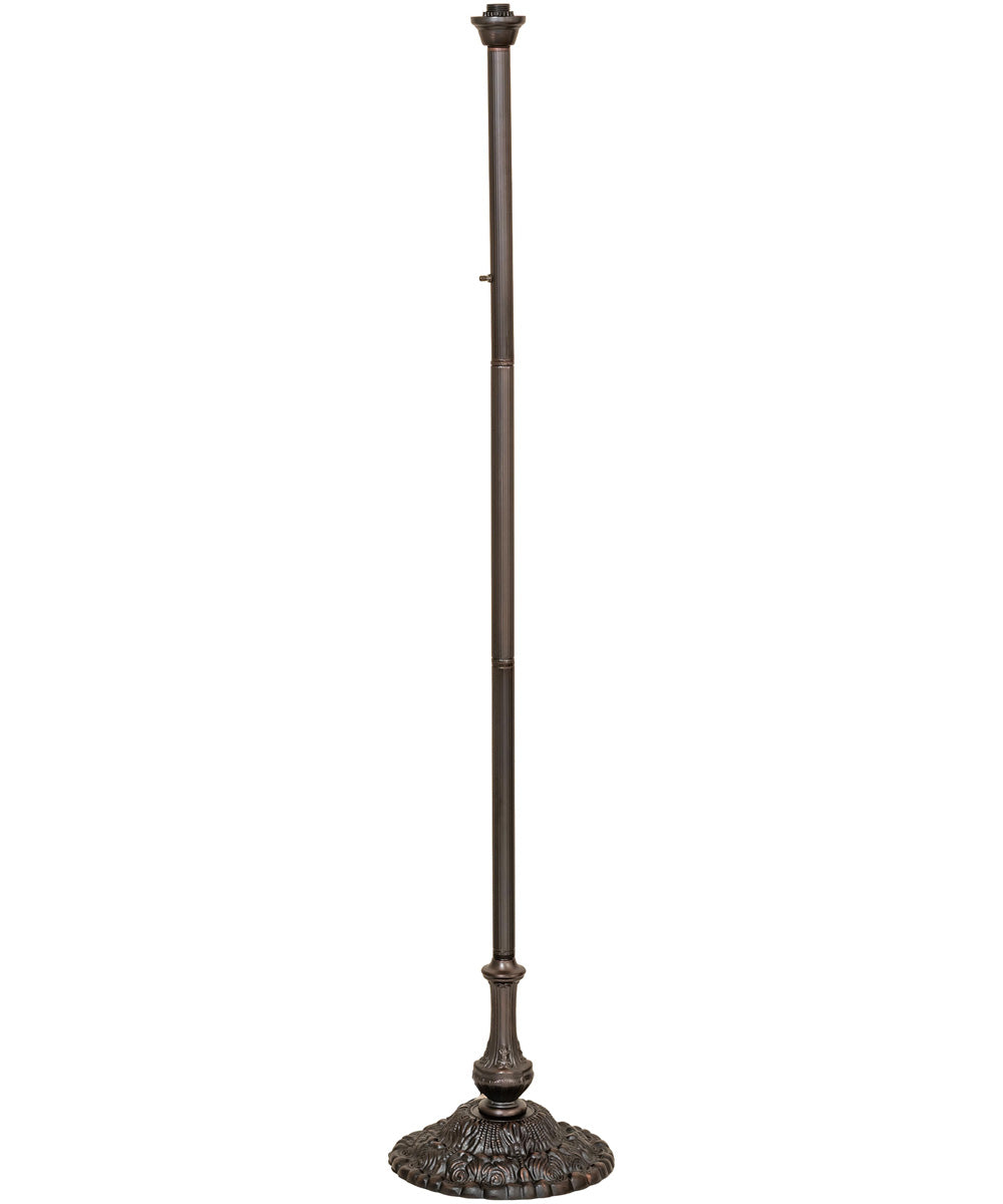 72" High Turtleback Torchiere