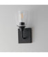 Hudson 1-Light Sconce Black