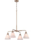 Pleated II 4-Light Lighting Premium Bronze