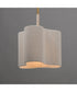 Corsica 1-Light Pendant Natural Aged Brass