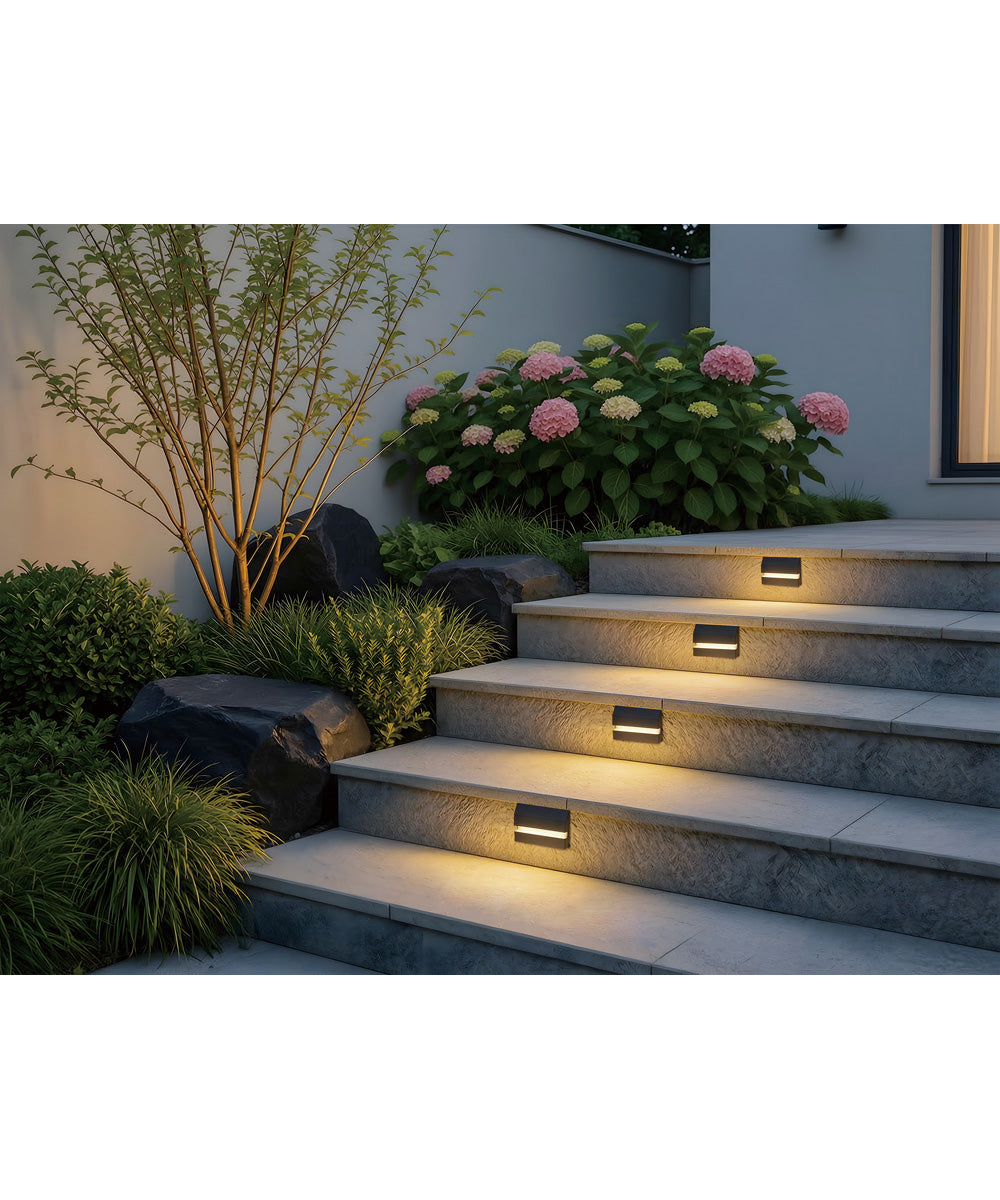 Brink LED Step Light Black