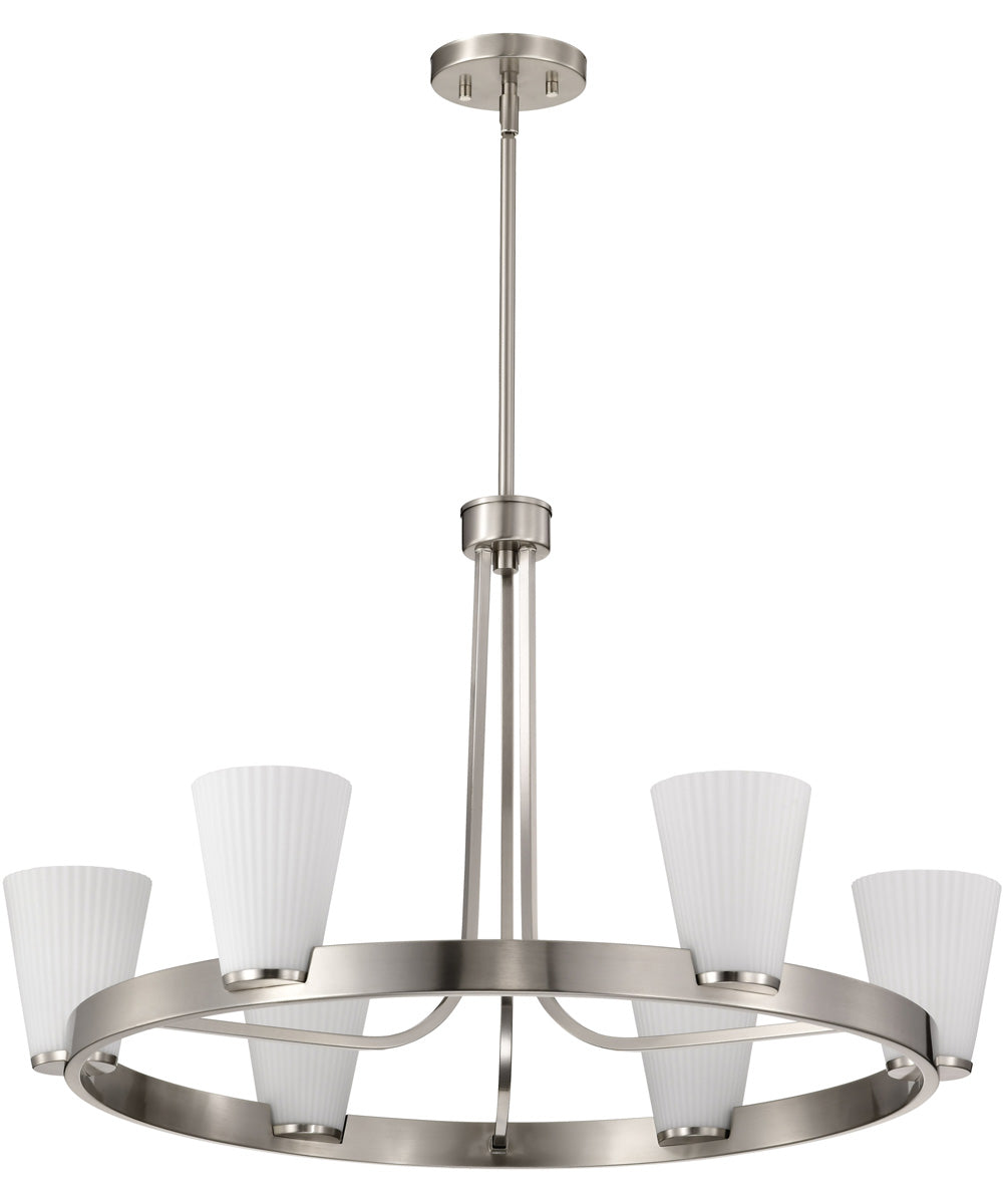 Royale 5-Light Chandelier Brushed Nickel