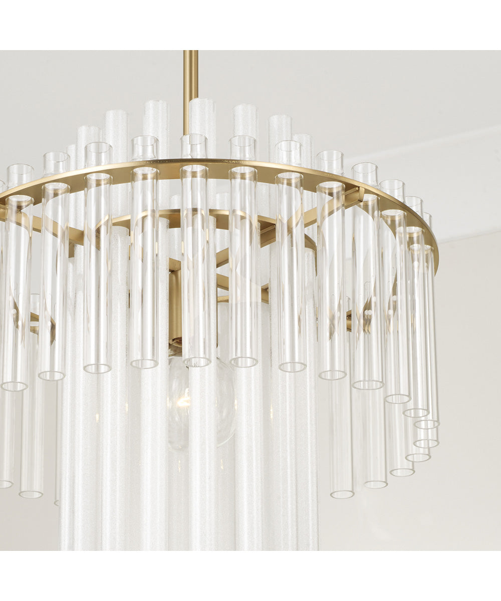 Blair 1-Light Pendant Aged Brass