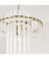 Blair 1-Light Pendant Aged Brass