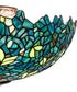 18" Wide Nightfall Wisteria Flushmount