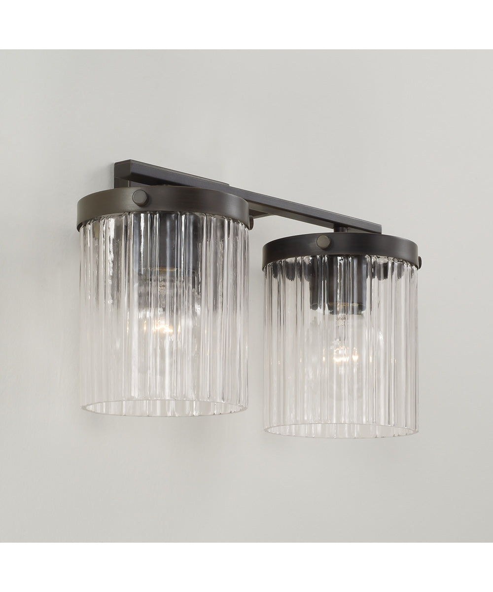 Vaughn 2-Light Vanity Oil Rubbed Bronze