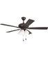 Eos Frost 4 Light 4-Light Fan Classic Bronze