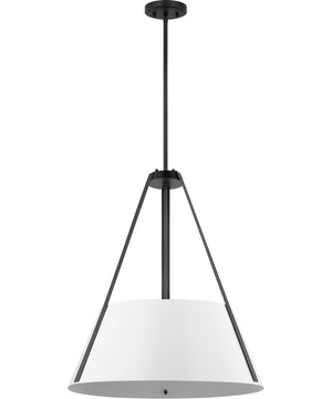 Brewster 3-Light Pendant Black