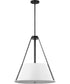 Brewster 3-Light Pendant Black