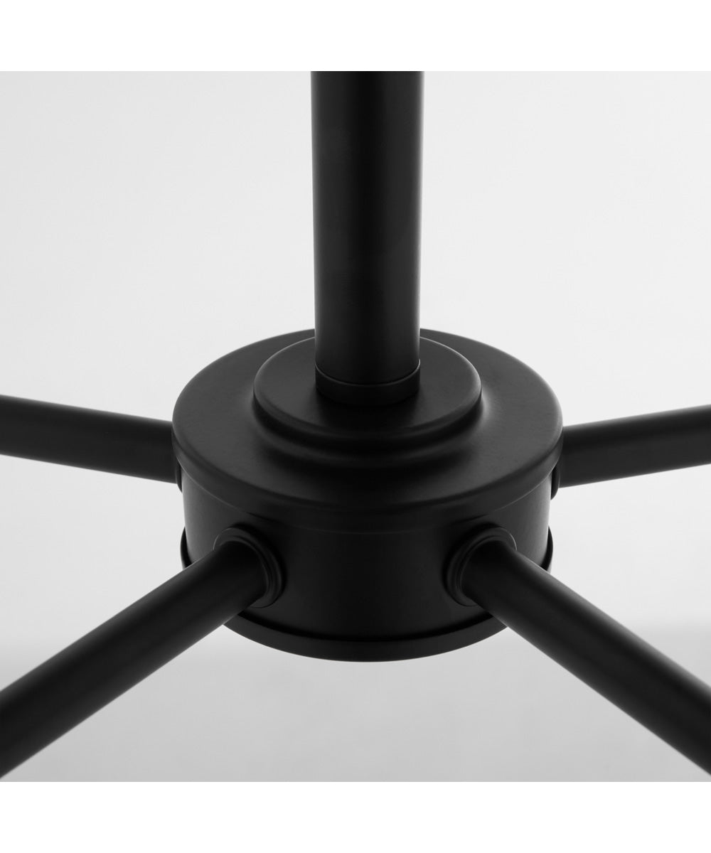 Lawton 5-light Chandelier Matte Black
