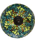 18" Wide Nightfall Wisteria Flushmount