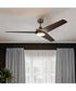 Velto 60-in. 3-Blade LED Modern Ceiling Fan Heritage Brushed Bronze