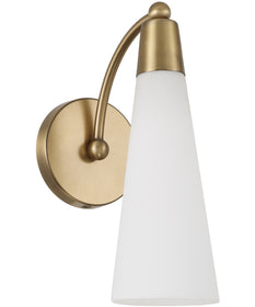 Tess 1-Light Sconce Aged Brass