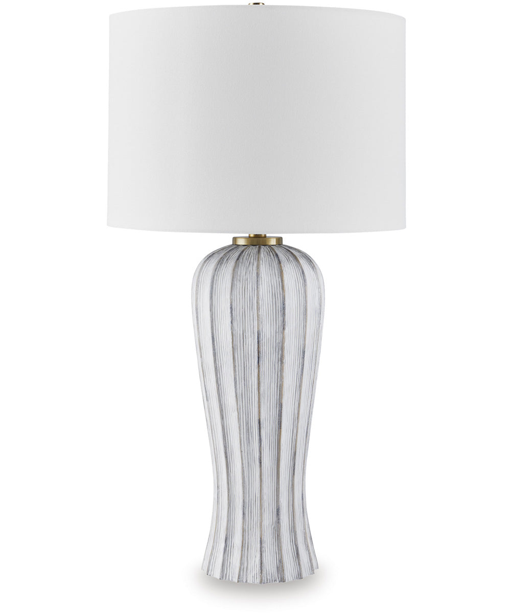 Lanwell Poly Table Lamp Antique Gray