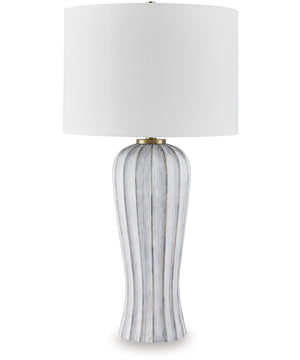 Lanwell Poly Table Lamp Antique Gray