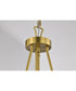 Boliver 3-Light Pendant Vintage Brass