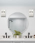 Vada 5"W 1-Light LED Vanity Bath Light Sconce Polished Nickel, Bubble Glass Shade by Kichler