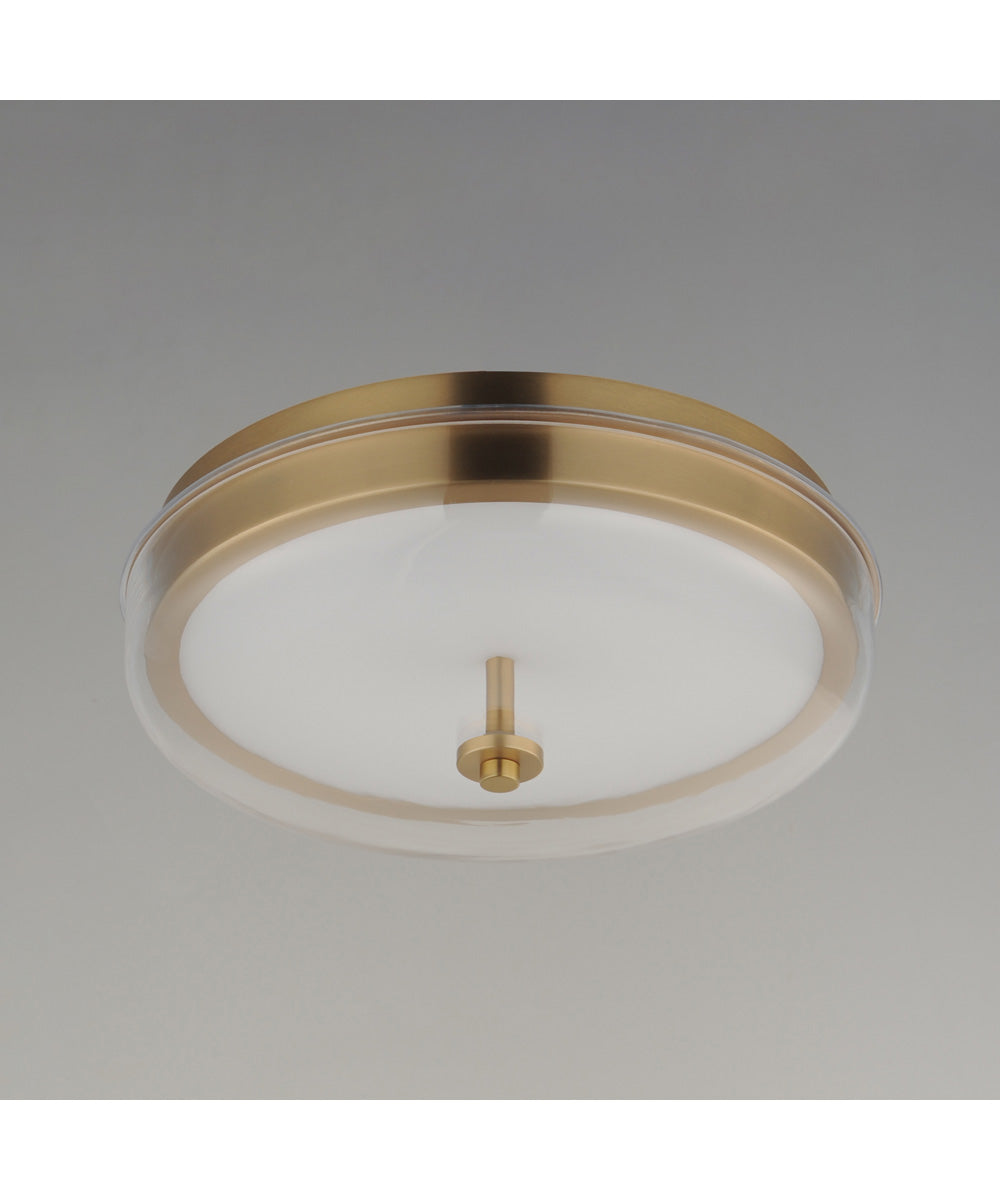 Voto LED Flush Mount Natural Aged Brass