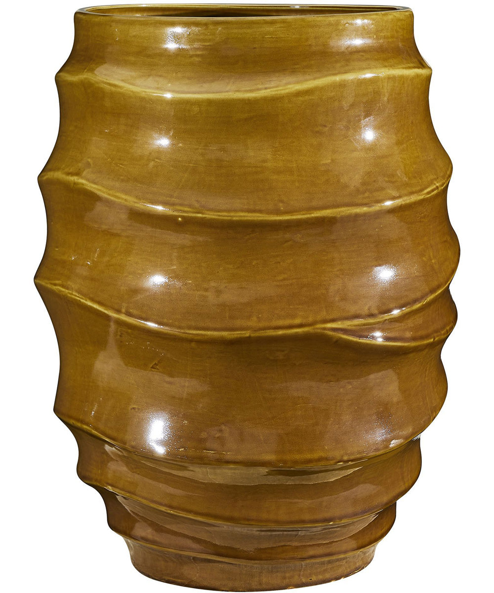 Canyon Wave Indoor-Outdoor Earthy Planter