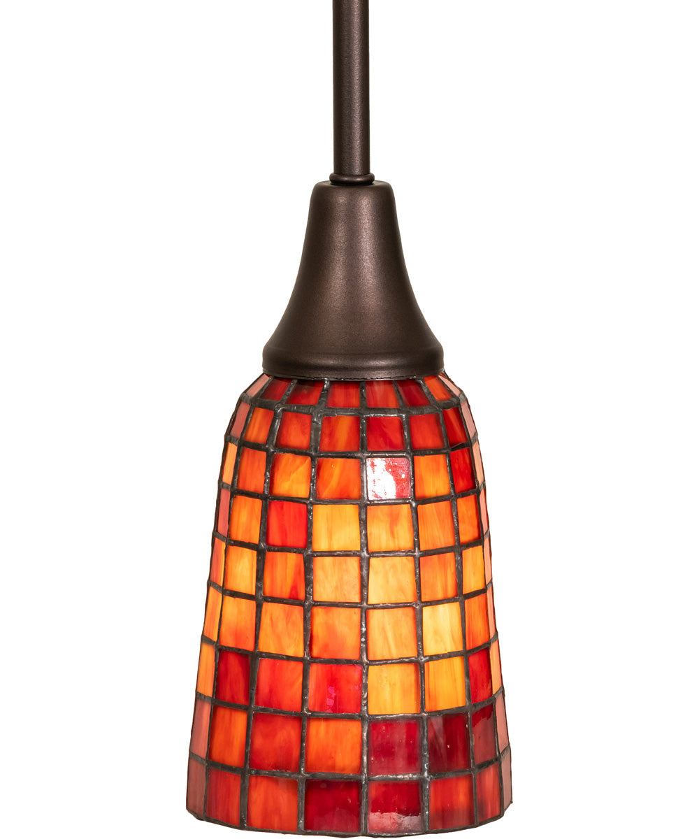 5" Wide Terra Naranja Mini Pendant